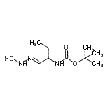 CAS#: 657424-12-9， 2-Methyl-2-propanyl [(1E)-1-(hydroxyhydrazono)-2-butanyl]carbamate