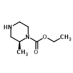 CAS#: 657427-69-5， Ethyl (2S)-2-methyl-1-piperazinecarboxylate