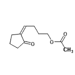 CAS#: 657428-81-4， (4Z)-4-(2-Oxocyclopentylidene)butyl acetate