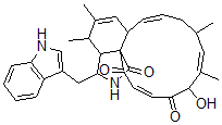 CAS#: 65745-47-3， Chaetoglobosin J