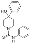 CAS 登录号：65846-22-2， N,4-二苯基-4-羟基-硫代-1-哌啶甲酰胺