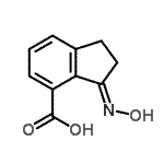 CAS#: 658683-24-0， (3E)-3-(Hydroxyimino)-4-indanecarboxylic acid