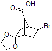 CAS#: 65877-98-7， 5-Bromo-Spiro[Bicyclo[2.2.1]Heptane-2,2'-[1,3]Dioxolane]-7-Carboxylic Acid