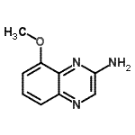 CAS#: 659729-71-2， 8-Methoxy-2-quinoxalinamine