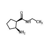 CAS#: 659734-46-0， (1R,2S)-2-Amino-N-ethylcyclopentanecarboxamide