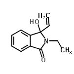 CAS#: 660391-79-7， 2-Ethyl-3-hydroxy-3-vinyl-1-isoindolinone