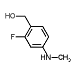 CAS#: 660432-47-3， [2-Fluoro-4-(methylamino)phenyl]methanol