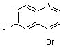 structure of CAS# 661463-17-8, 4-Bromo-6-fluoroquinoline