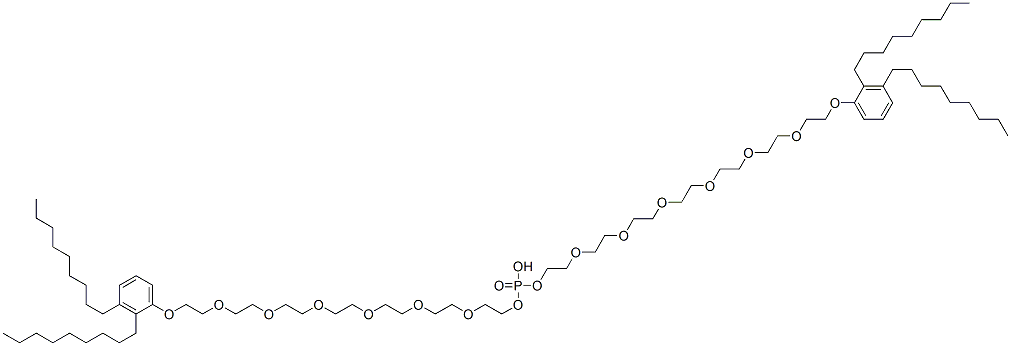 CAS#: 66172-83-6， Bis[20-(Dinonylphenoxy)-3,6,9,12,15,18-Hexaoxaicosyl] Hydrogen Phosphate