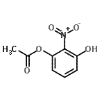 结构式 CAS# 662138-32-1, 3-羟基-2-硝基苯基乙酸酯