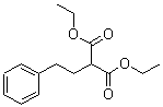 structure of CAS# 6628-68-8, 2-(2-Phenylethyl)-Propanedioic Acid 1,3-Diethyl Ester;2-(2-Phenylethyl)Propanedioic Acid Diethyl Ester;2-(2-Phenylethyl)Malonic Acid Diethyl Ester;St5409782