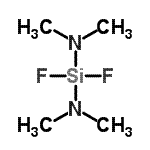 CAS#: 663-77-4， 1,1-Difluoro-N,N,N',N'-Tetramethylsilanediamine