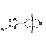 CAS#: 663173-49-7， (3aR,6aS)-5-(2-Methyl-2H-tetrazol-5-yl)-1,2,3,3a,4,6a-hexahydrocyclopenta[c]pyrrole
