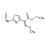 CAS#: 66340-98-5， Ethyl (2Z)-(2-formamido-1,3-thiazol-4-yl)(methoxyimino)acetate