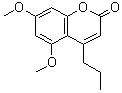 CAS#: 66346-55-2， 5,7-Dimethoxy-4-propyl-2H-chromen-2-one