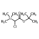 CAS#: 66406-43-7， 2-Methyl-2-propanyl chloro(trimethylsilyl)acetate