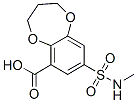 CAS#: 66410-82-0， 3,4-Dihydro-8-[(Methylamino)Sulphonyl]-2H-Benzo-1,5-Dioxepin-6-Carboxylic Acid