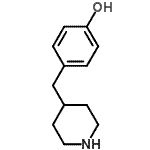 CAS#: 66414-17-3， 4-(4-Piperidinylmethyl)phenol
