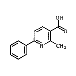 CAS#: 66416-49-7， 2-Methyl-6-phenylnicotinic acid