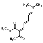 CAS#: 66426-28-6， Methyl (2Z,4E,6E)-2-acetyl-7-(dimethylamino)-2,4,6-heptatrienoate