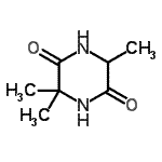 CAS#: 66449-54-5， 3,3,6-Trimethyl-2,5-piperazinedione