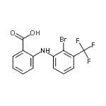 CAS#: 6656-75-3， 2-{[2-Bromo-3-(Trifluoromethyl)Phenyl]Amino}Benzoic Acid