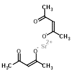 CAS#: 66586-42-3， Strontium bis[(2Z)-4-oxo-2-penten-2-olate]