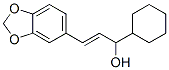 CAS 登录号:66596-52-9, 1-环己基-3-(3,4-亚甲二氧基苯基)-2-丙烯-1-醇