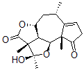 CAS#: 66607-74-7， (2S)-2a,4aalpha,5,6,8,9a,9bbeta,9cbeta-Octahydro-2alpha-Hydroxy-2,2abeta,6beta,9aalpha-Tetramethyl-2H-1,4-Dioxadicyclopent[cd,f]Azulene-3,9-Dione