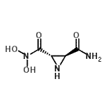 CAS#: 66620-05-1， (2S,3S)-N,N-Dihydroxy-2,3-aziridinedicarboxamide