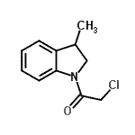 CAS#: 66624-44-0， 2-Chloro-1-(3-methyl-2,3-dihydro-1H-indol-1-yl)ethanone