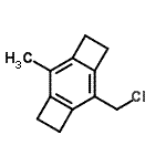 CAS#: 66628-58-8， 2-(Chloromethyl)-7-methyltricyclo[6.2.0.0<sup>3,6</sup>]deca-1(8),2,6-triene