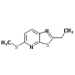 CAS#: 666702-54-1， 2-Ethyl-5-(methylsulfanyl)[1,3]thiazolo[5,4-b]pyridine