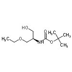 CAS#: 666718-81-6， 2-Methyl-2-propanyl [(2R)-1-ethoxy-3-hydroxy-2-propanyl]carbamate