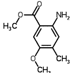 CAS#: 666735-14-4， Methyl 2-amino-5-methoxy-4-methylbenzoate