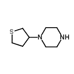 CAS#: 666853-12-9， 1-(Tetrahydro-3-thiophenyl)piperazine