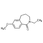CAS#: 667399-05-5， 2-Ethyl-7-methoxy-2,3,4,5-tetrahydro-1H-2-benzazepin-1-one