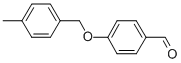 structure of CAS# 66742-58-3, 4-[(4-Methylbenzyl)Oxy]Benzaldehyde;4-(4-Methylbenzyl)Oxybenzaldehyde;Zero/004722;4-[(4-Methylbenzyl)Oxy]Benzaldehyde