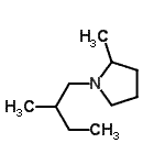 CAS#: 667420-86-2， 2-Methyl-1-(2-methylbutyl)pyrrolidine