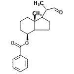 CAS 登录号：66774-71-8， (4S,7aR)-7a-甲基-1-[(2S)-1-氧代-2-丙基]八氢-1H-茚-4-基苯甲酸酯