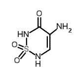 CAS#: 66785-47-5， 4-Amino-2H-1,2,6-thiadiazin-3(6H)-one 1,1-dioxide