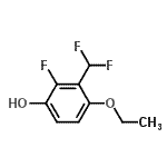 CAS#: 667899-92-5， 3-(Difluoromethyl)-4-ethoxy-2-fluorophenol