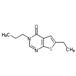 CAS#: 667903-48-2， 6-Ethyl-3-propylthieno[2,3-d]pyrimidin-4(3H)-one
