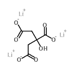 CAS#: 6680-58-6， Trilithium 2-Hydroxy-1,2,3-Propanetricarboxylate