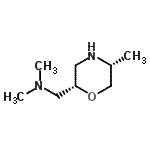 CAS#: 668434-95-5， N,N-Dimethyl-1-[(2S,5R)-5-methyl-2-morpholinyl]methanamine