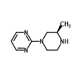 CAS#: 668484-57-9， 2-[(3R)-3-Methyl-1-piperazinyl]pyrimidine