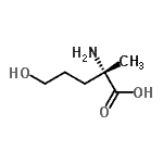 CAS#: 66856-17-5， 5-Hydroxy-2-methyl-L-norvaline