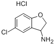 结构式 CAS# 669-45-4, 5-氯-2,3-二氢-苯并呋喃-3-基胺盐酸盐