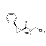 CAS#: 669058-56-4， Ethyl (1R,2S)-1-amino-2-phenylcyclopropanecarboxylate