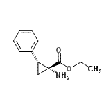 CAS#: 669058-57-5， Ethyl (1R,2R)-1-amino-2-phenylcyclopropanecarboxylate